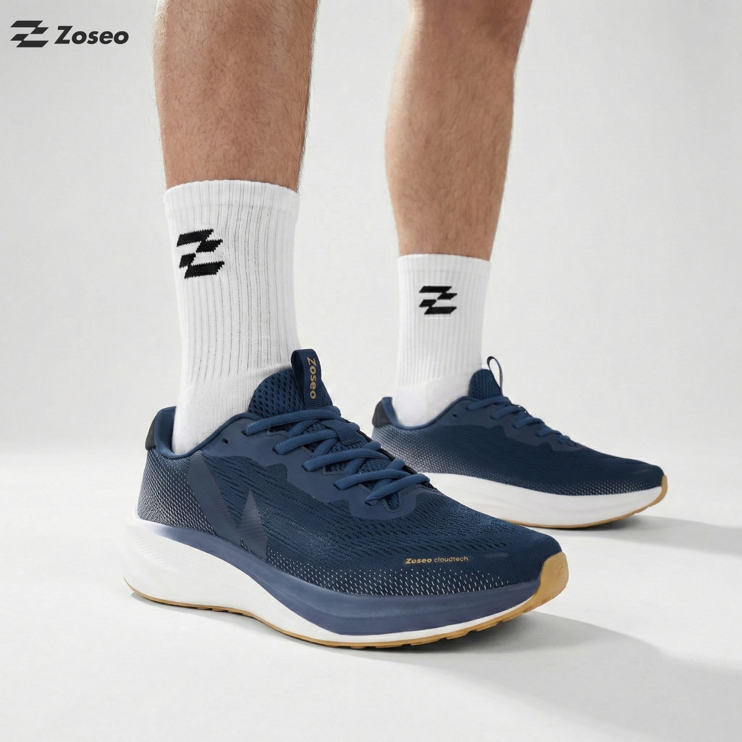 Giày chạy bộ Zoseo Cloudix - Navy - Ảnh 5